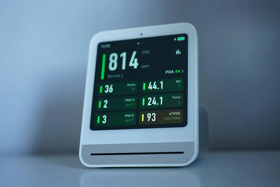 An indoor air quality monitor
